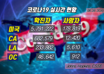 8월26일 코로나19 현황