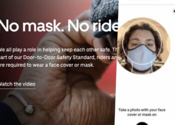 마스크 셀피 보내야 우버 온다