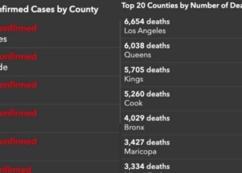 감염자비율 최고 루이지애나, 캘리포니아 29위..LA카운티는?