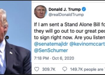 7시간만에 말 바꾼 트럼프, “여야 경기부양안 합의해라”..이번엔 민주당 NO!