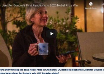UC버클리 제니퍼 두드나 교수, 노벨 화학상 수상 