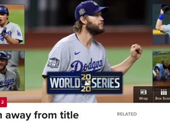 다저스 32년만에 우승할까?? “이제 1승 남았다.”