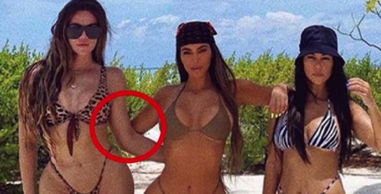 섬 통째 빌려 파티 카다시안 “왜 팔이 없지?”