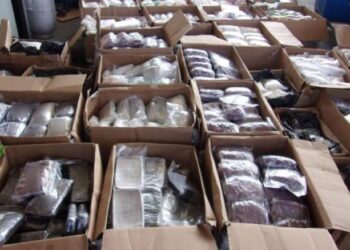 의료용 배달트럭, 알고보니 마약배달 트럭..역대 두번째 규모