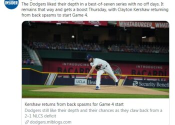 다저스, 멀어지는 가을의 꿈