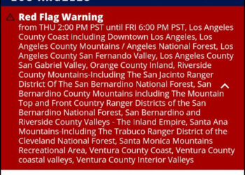 다시 샌타애나 강풍, 남가주 전역 산불경보.. 8만5천가구 단전 예고