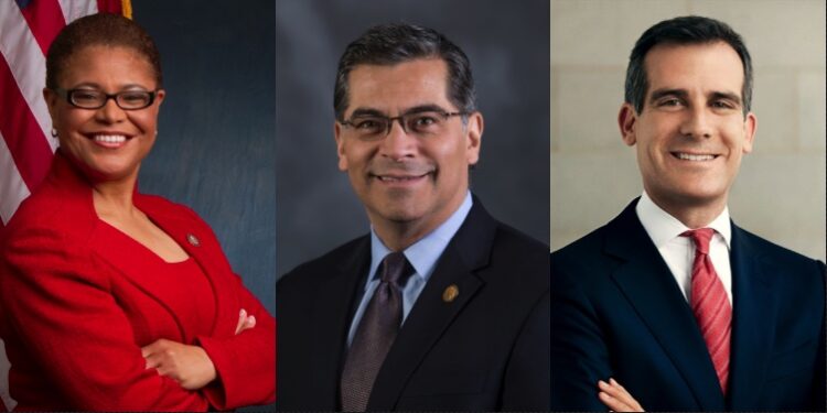 뉴섬 주지사, 누굴 선택할까..캐런 베스 ∙하비에르 베세라 ∙에릭 가세티 물망