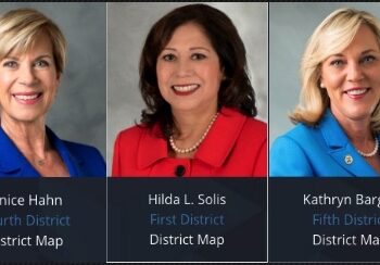 LA 카운티 수퍼바이저 위원회 5명 전원 여성..역사상 최초