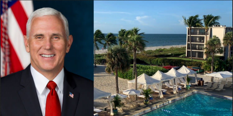 SNS ‘한 마디’ 남긴 펜스 부통령, 4박5일 섬 휴가..무슨 일?