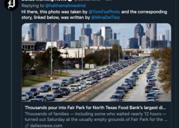 코로나에 굶주림까지, 끼니 걱정하는 미국인 5,400만명…푸드뱅크마다 수천인파