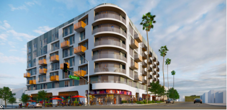 도산우체국 부지 신축 주상복합 건물 렌더링 공개