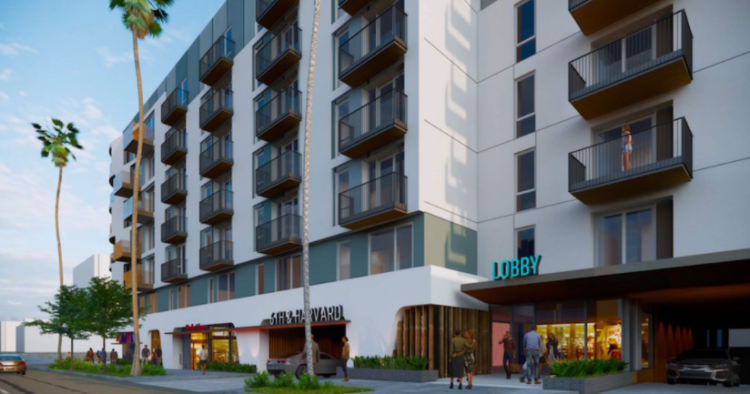 도산우체국 부지 신축 주상복합 건물 렌더링 공개