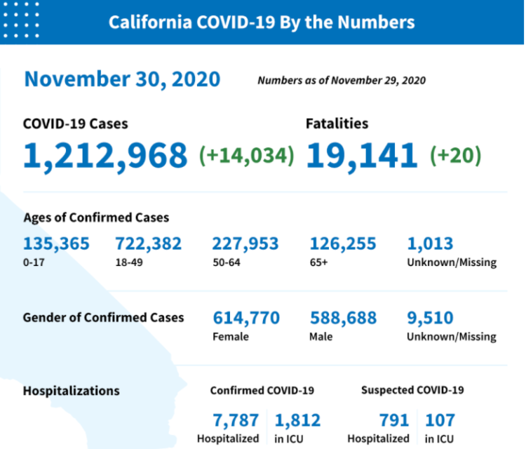 캘리포니아, 전면봉쇄조치 검토…”병실에 코로나 환자 넘쳐”