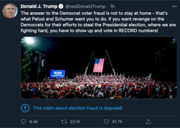 트위터, “1월20일 이후 트럼프 계정 차단할 수도”..일반인과 동일규정 적용