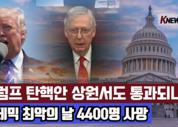 🔺영상뉴스🔺 상원도 가결할까?… 펜데믹 최악의 날