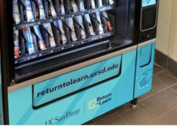 코로나19 테스트키트 자판기 등장.. UC샌디에고