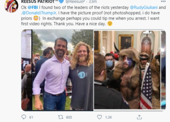 주모자, 트럼프 장남∙줄리아니와 관련 의혹..FBI, 공개수배