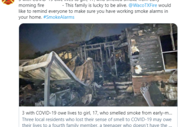 코로나로 후각 마비 일가족, 화재 냄새 못 맡아…구사일생