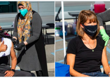 여긴 배달원까지 접종 끝났는데..LA는 왜 ?