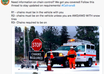 “스노우체인 없이  못 올라가”…셀폰 안터져 낭패 볼 수도