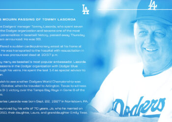 ‘푸른 피의 전설’ 다저스 토미 라소다 별세