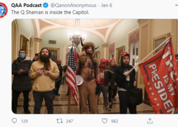 FBI “큐어넌, 주방위군 위장 침투”