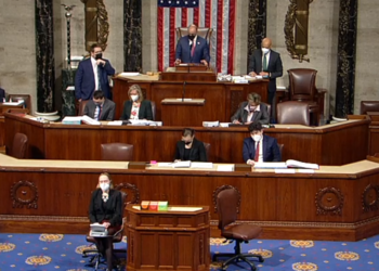 바이든 경기부양안 하원 통과..민주, 단독 처리 강행  