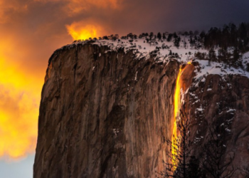 요세미티 ‘불의 폭포’, 2년만에 돌아왔다.