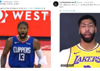 어쩌나..레이커스, 클리퍼스 주전 부상.