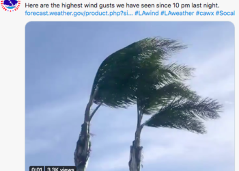 남가주 전역 강풍주의보..정전사태 우려