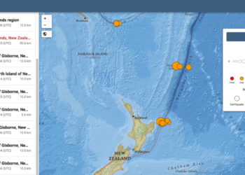 ‘불의 고리’ 뉴질랜드 인근 해상서 규모 8.1 강진