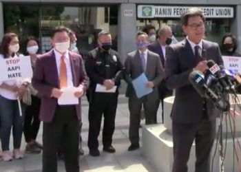 상공회의소, 한인타운서 증오범죄 규탄 집회