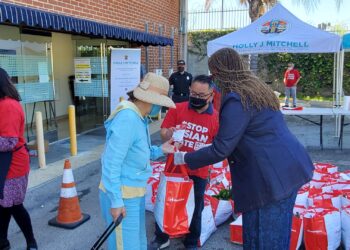 LA한인회, 아시안증오범죄 알리기 푸드뱅크