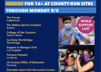 LA 백신접종 예약 절반 뚝 떨어져..당국 비상