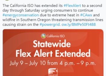 주 전역 플렉스 알럿 발동…순차 블랙아웃 가능