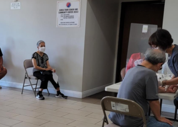 무료 항체검사 첫날, 한인들 관심 폭발