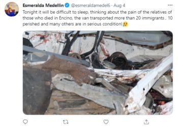 반복되는 밀입국 참사, 검문 피하다 10명 사망, 20명 중태