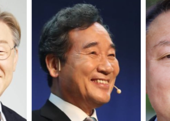 이낙연, 급등 5% 포인트 상승…윤석율, 10%대 주저 앉아 