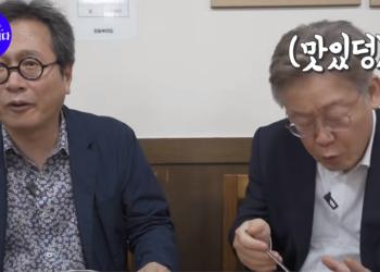 “절체절명 그 순간 이재명은 황교익과 먹방 촬영”