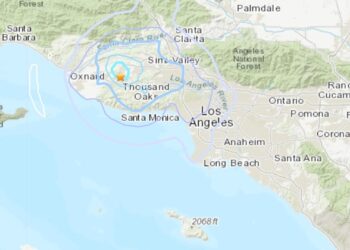 사우전드 옥스 진도 3.6 지진, 흔들림 롱비치에서도 느껴