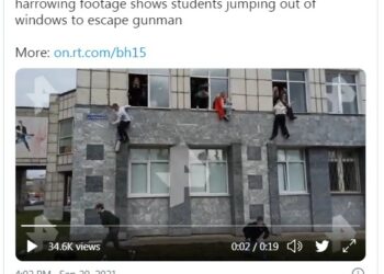 러시아 대학서 총기난사…8명 사망·6명 부상