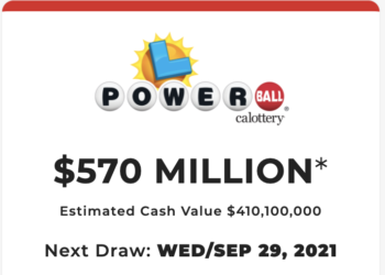 파워볼 당첨금 5억 7천만달러까지 올랐다