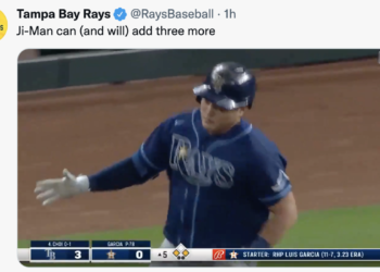 최지만 시즌 11호 꽝!, 통산 50호