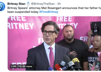 13년만에 아버지 벗어난 브리트니. “내 재산 내 뜻대로”