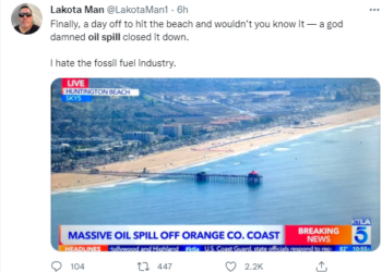 [OC 원유유출2보] “원유 유출 송유관 폐쇄, 기름 제거 중”