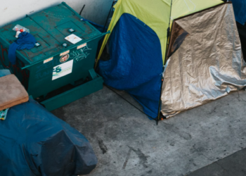 한인타운 맥아더 공원 홈리스 텐트촌 철거