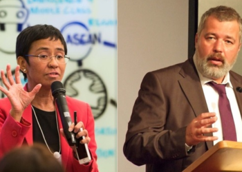 노벨평화상, ‘표현의 자유’ 싸운 필리핀·러시아 언론인