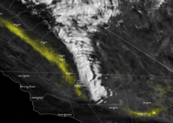 캘리포니아 3만 4천여가구 단전..시속 100Km 강풍