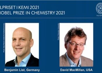 노벨화학상, 리스트(미국)· 맥밀런(독일) 공동 수상