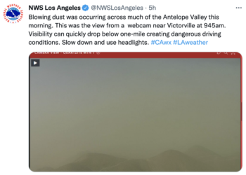 남가주 강풍…곳곳 단전, 트레일러 운행 중단